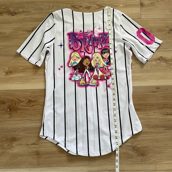 Bratz Baseball Jersey shirt sz M - Picture 5 of 6